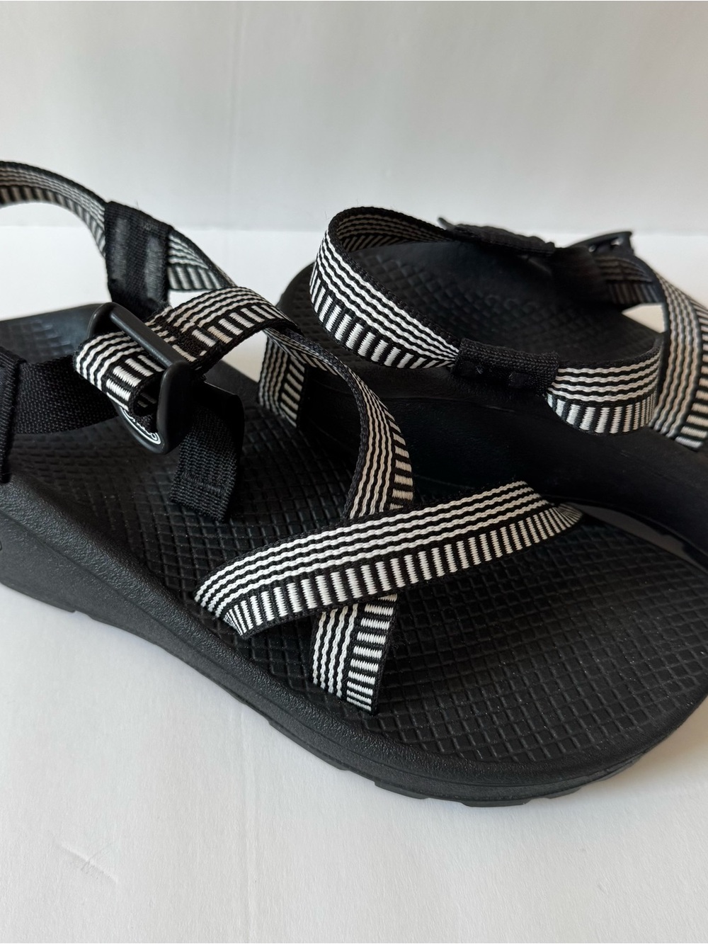 Chaco Women’s Z Cloud sandals in black/white